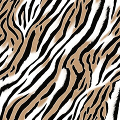 Zebra, tiger texture, animal print.