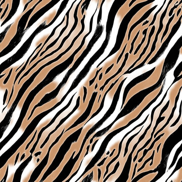 Zebra, tiger texture, animal print.
