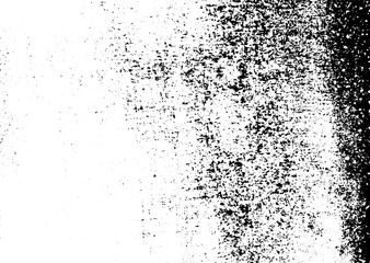 Rustic grunge vector texture with grain and stains. Abstract noise background. Weathered surface. Dirty and damaged. Detailed rough backdrop. Vector graphic illustration with transparent white. EPS10.