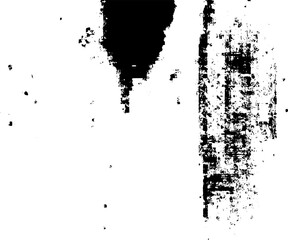 Rustic grunge vector texture with grain and stains. Abstract noise background. Weathered surface. Dirty and damaged. Detailed rough backdrop. Vector graphic illustration with transparent white. EPS10.