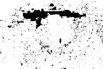 Rustic grunge vector texture with grain and stains. Abstract noise background. Weathered surface. Dirty and damaged. Detailed rough backdrop. Vector graphic illustration with transparent white. EPS10.