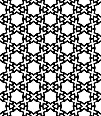 Black seamless abstract pattern. Overlay for background and backdrop. Ornamental design. PNG graphic illustration with transparent background.