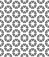 Black seamless abstract pattern. Overlay for background and backdrop. Ornamental design. PNG graphic illustration with transparent background.