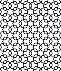 Black seamless abstract pattern. Overlay for background and backdrop. Ornamental design. PNG graphic illustration with transparent background.