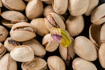 italian pistachios from Sicily studio shot