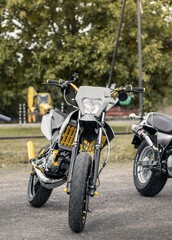 motorcycle on the road