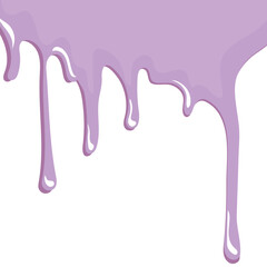 simple, colored, purple-white poster with purple streaks, spots that smoothly flow like drops on the canvas, vector