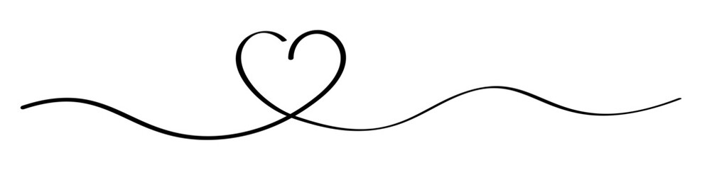 Heartbeat Line Art Design