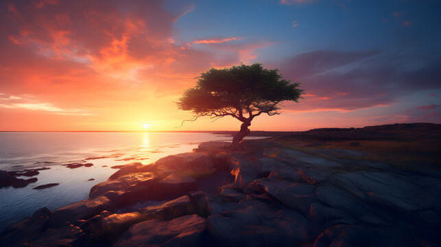 sunset over the sea,,
Digital painting backdrops Most Amazing and Trending HD wallpaper
