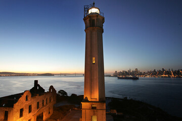 Alcatraz Island Prison Lighthouse