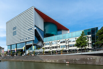 Utrecht, the Netherlands. 17 June 2023. TivoliVredenburg concert hall building in the center of...