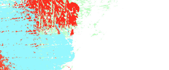 colourful grunge background on transparent background clipart