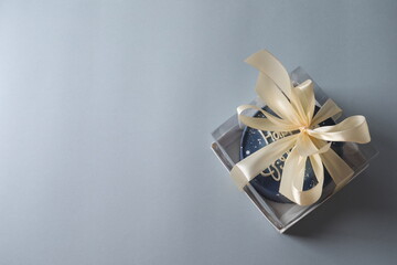 box of birthday cake