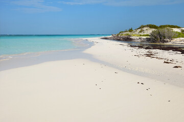 Plage paradisiaque et eau turquoise
