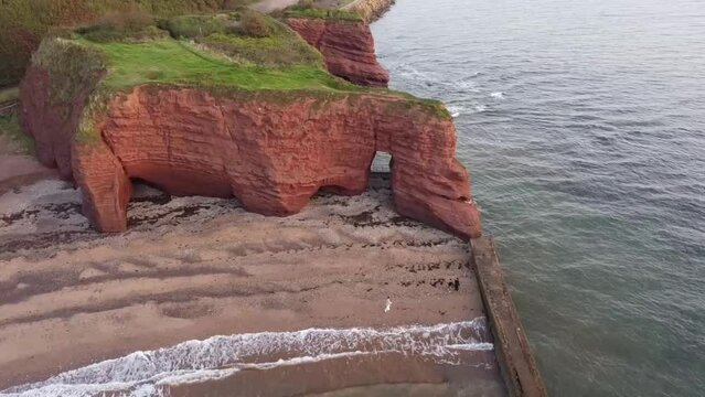 Langstone Rock at Dawlish Warren 