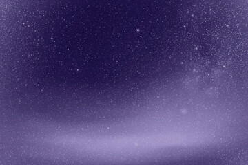 Naklejka premium Northern lights, aurora borealis. Monochrome cold blue space backdrop