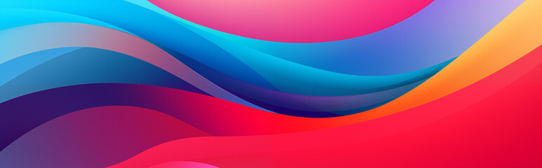 abstract colorful paper background abstract gradient swirl, Landscape Image