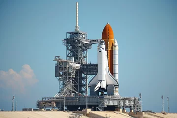 Foto op Canvas A launch pad for shuttles © Emanuel