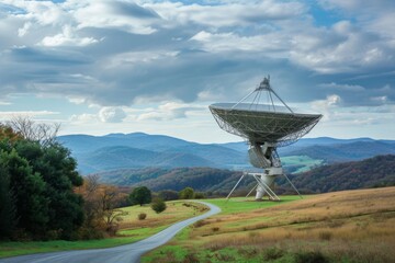 A facility housing a radio telescope