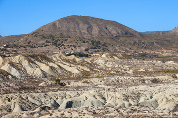 Región de Murcia - El desierto de Abanilla en Mahoya, un bello paisaje desértico en el sureste de España