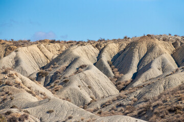 Región de Murcia - El desierto de Abanilla en Mahoya, un bello paisaje desértico en el sureste de España