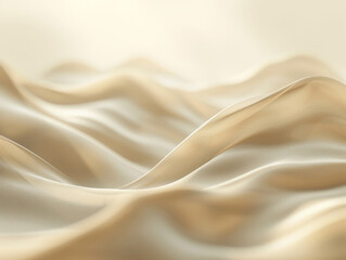 Flowing background. Abstract textured print of wavy lines in beige shades. The concept of calm, balance, relaxation