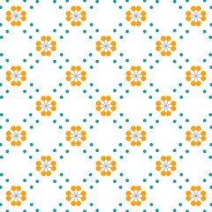 A beautiful repeating geometric pattern design. An illustration of amazing reiteration for fashion designing.