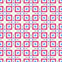 A beautiful repeating geometric pattern design. An illustration of amazing reiteration for fashion designing.