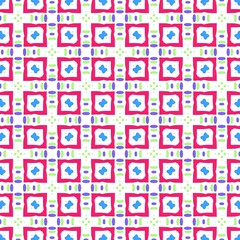 A beautiful repeating geometric pattern design. An illustration of amazing reiteration for fashion designing.