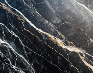 Surface of the black marble texture. Top view.