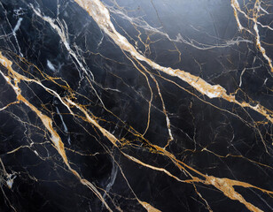 Surface of the black marble texture. Top view.
