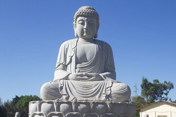 Statue in the buddhist temple Chen Tien or 