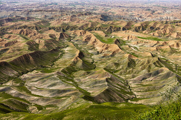 Iran, the northeastern province of Golestan. Gokcheh Dagh Hills of Turkmen Sahra (near the border with Turkmenistan)