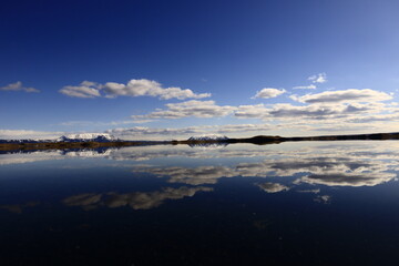 Mývatn is a shallow lake situated in an area of active volcanism in the north of Iceland, near...