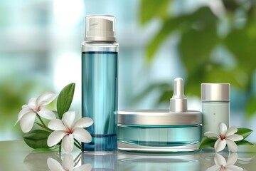 Skincare mud mask cream, antiaging wellness treatment thai massage. Body care hyaluronic acid. Treatment dry skin powder jar mockup. rosmarinus officinalis leaf extract package soap foam pot