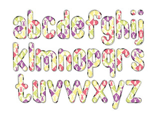Versatile Collection of Bunny Alphabet Letters for Various Uses