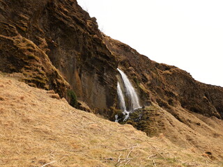 Gljúfrabúi is a beautiful waterfall located at Hamragarðar in South Iceland