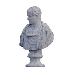 Obraz premium Geta statue, 3d renders, isolated, perfect for your design