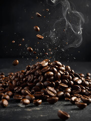 coffee beans background
