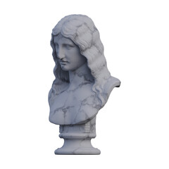 Barbarian Woman  statue, 3d renders, isolated, perfect for your design