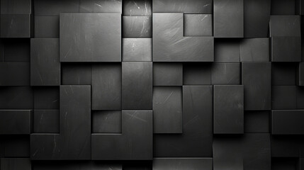 Black and White Photo of a Wall
