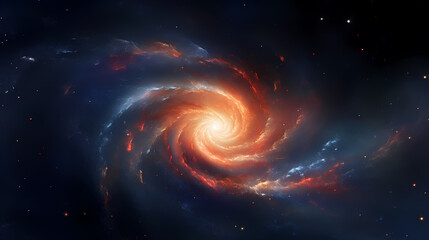 Cosmic illustration showing vibrant cosmic background