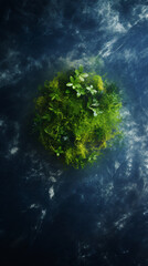 Obraz na płótnie Canvas Earth Day Background
