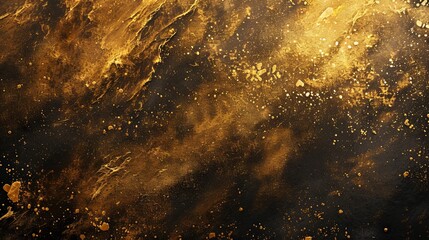 Luxury black and gold background. Black and gold texture