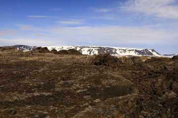 Leirhnjúkur is an active volcano located northeast of Lake Mývatn in the Krafla Volcanic System, Iceland