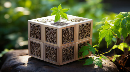 Bringing Nature Indoors: Beautiful Botanical Decorations for Your Home or Office, generative AI