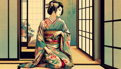 浮世絵（Ukiyoe）／美人画