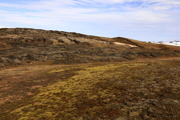Viewpoint in the Krafla Volcanic System, Iceland