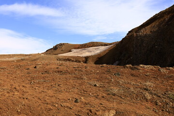 Viewpoint in the Krafla Volcanic System, Iceland