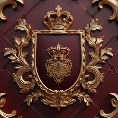Regal Elegance: A Photorealistic Showcase of Luxurious Royal Logos and Emblems